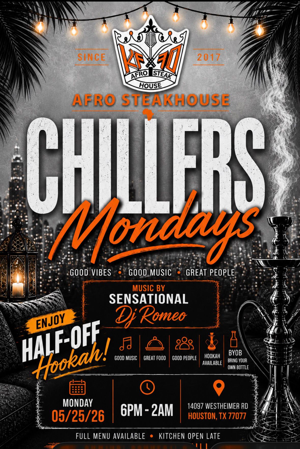 Chillers Mondays